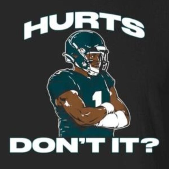 Jalen Hurts Dont It Philadelphia Eagles Football Team Graphic Fan T-Shirt 05 - Picture 2 of 5